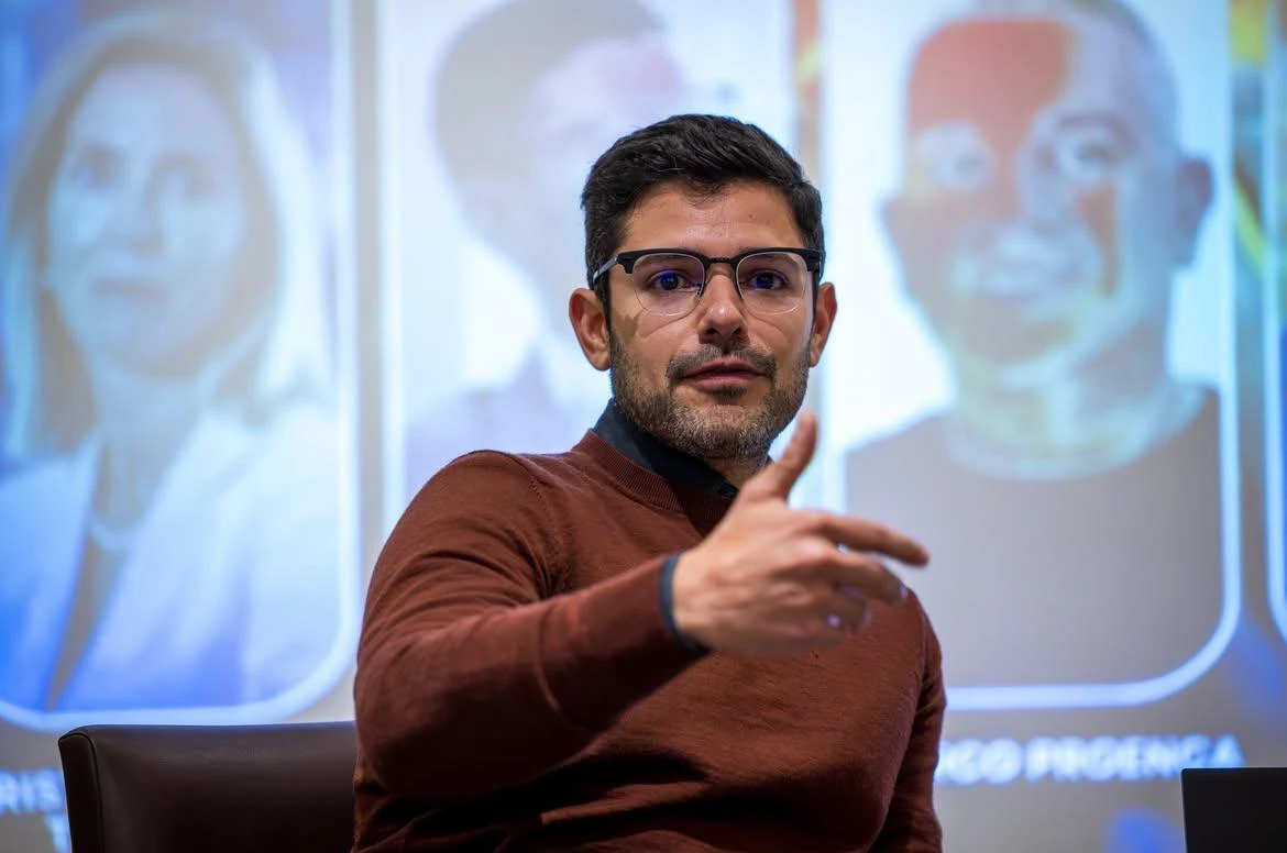 Pedro Esteves em evento sobre Inteligência Artificial e Inovação em Portugal