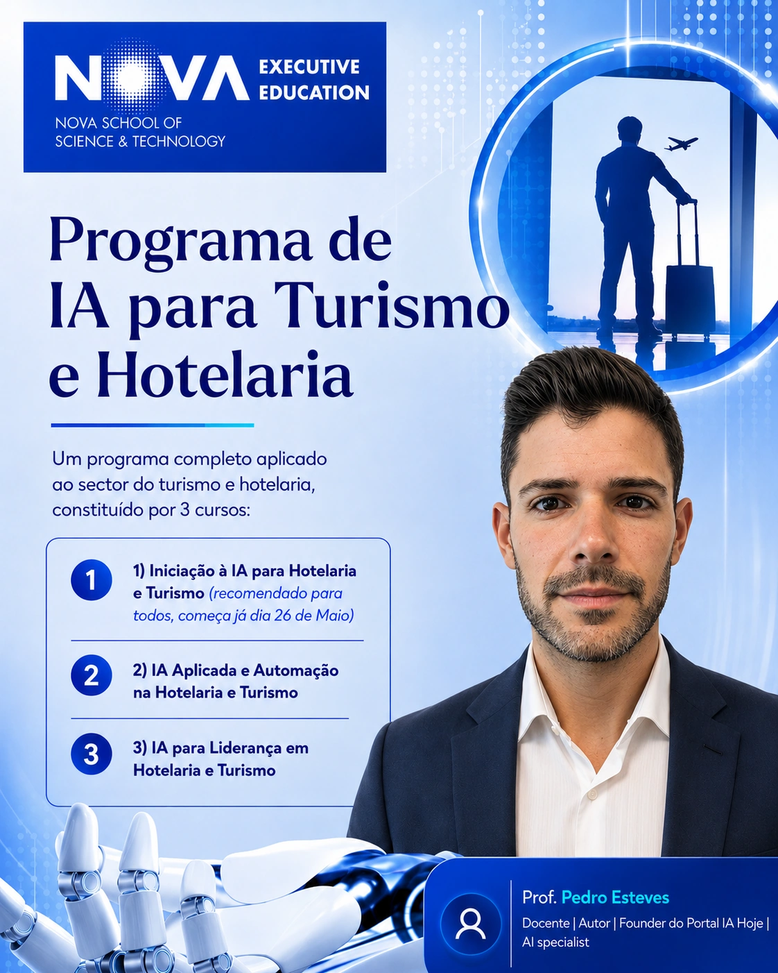 Curso IA Aplicada e Automação na Hotelaria