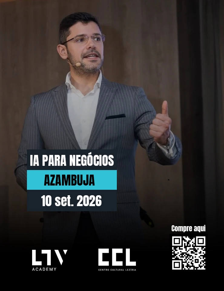 IA para negócios — Formação & Educação | Workshop no Centro Cultural Lezíria