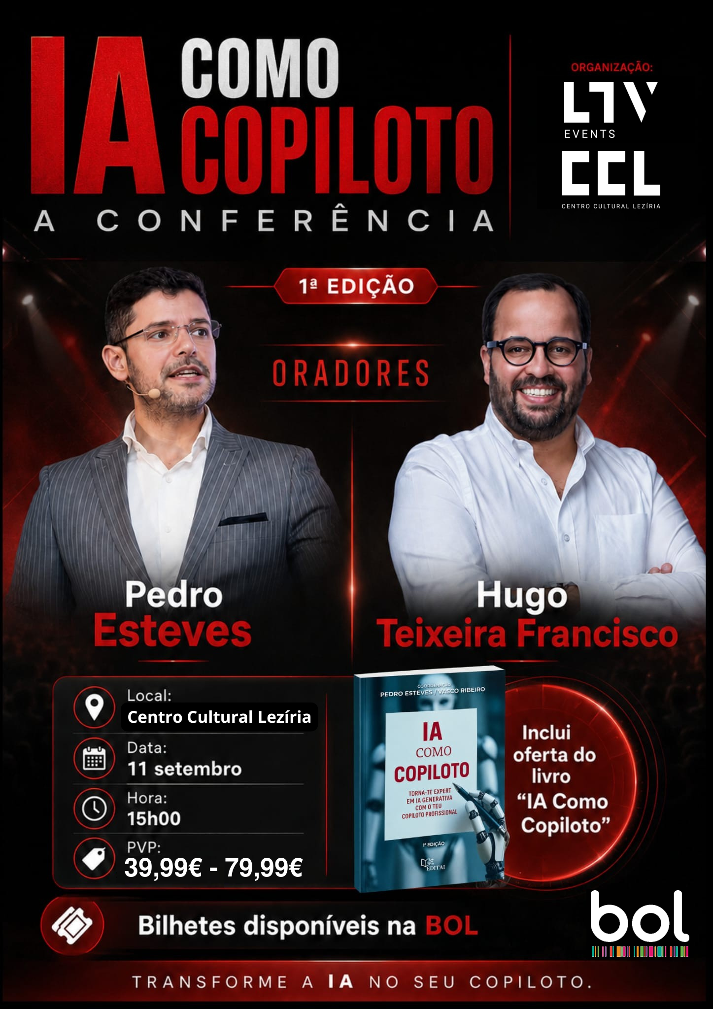 Conferência IA como Copiloto nos Negócios